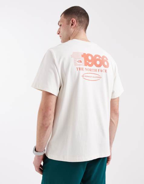 The North Face Track 1966 back graphic t-shirt in off white - view 1