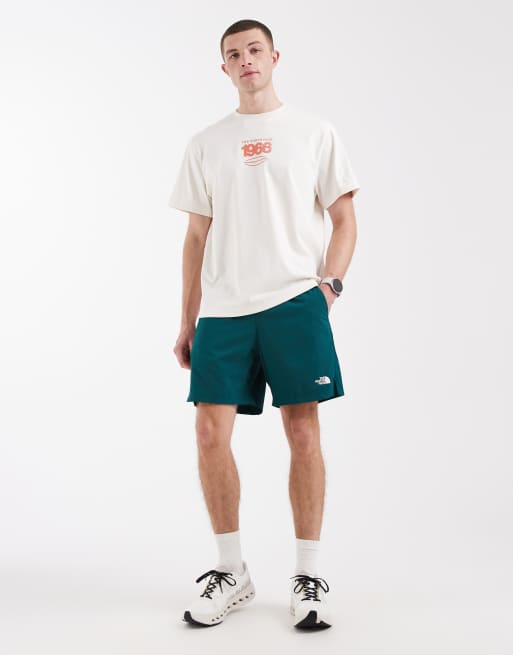 The North Face Track 1966 back graphic t-shirt in off white, 2 of 5