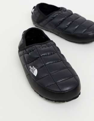 black north face slippers