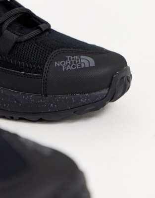 the north face trail escape crest trainers in black
