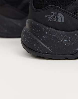 the north face trail escape crest trainers in black