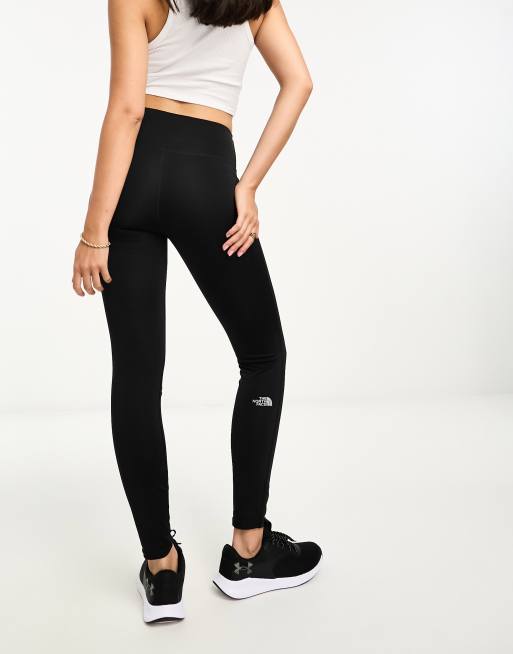 The North Face Interlock cotton leggings in black