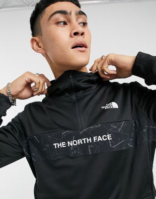 the north face train n logo hoodie