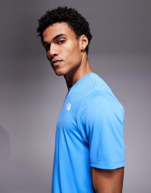 The North Face – Training 24/7 – Blå t-shirt med logga, 4 av 5