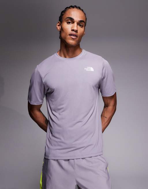 The North Face Training 24/7 Box NSE backprint t-shirt in grey, 3 of 5