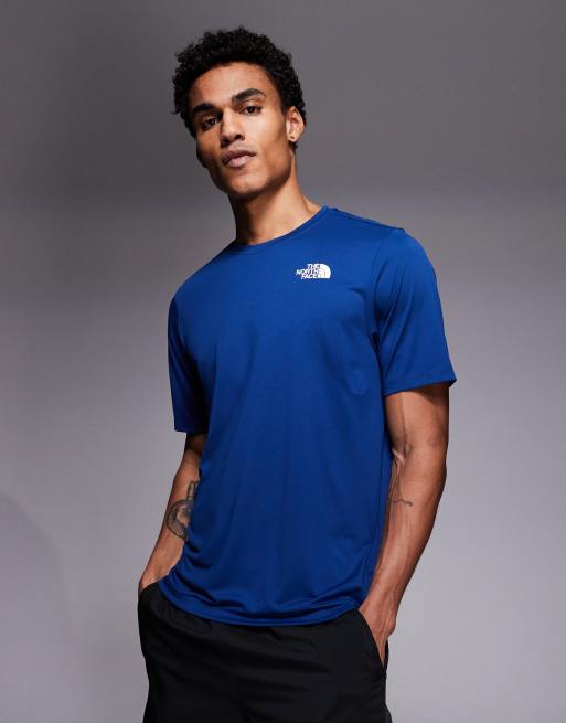 The North Face – Training 24/7 – Box NSE – Marinblå t-shirt med boxig passform och logga, 3 av 5