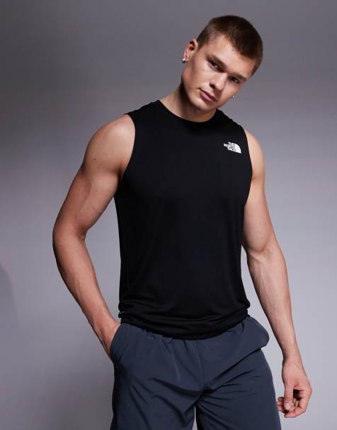 The North Face – Training 24/7 – Czarny podkoszulek z logo - view 1