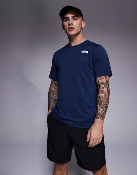 The North Face Training  24/7 logo t-shirt in navy