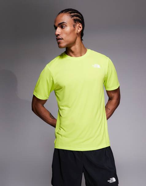 The North Face – Training 24/7 – Jasnozielony T-shirt z logo - view 1