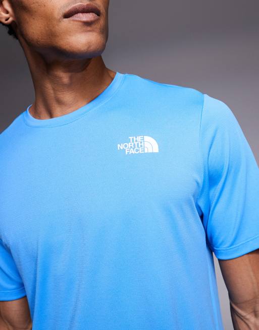 The North Face Training 24/7 logo t-shirt in blue, 5 of 5