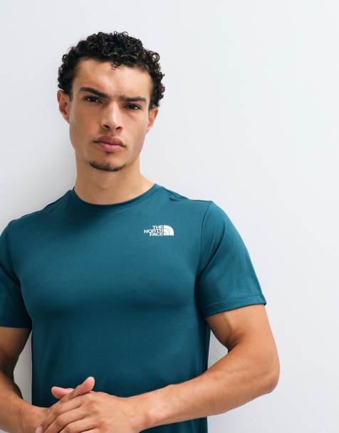The North Face Training 24/7 logo T-shirt in groen - view 1