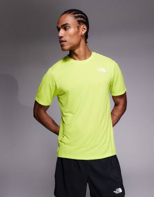 The North Face Training 24/7 logo t-shirt in light green