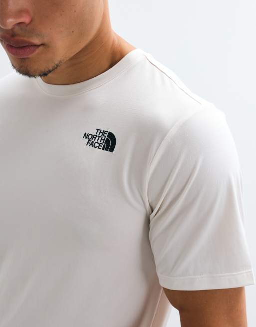 The North Face Training 24/7 logo t-shirt in off white, 4 of 5