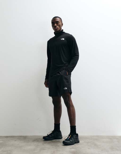 The North Face Training – 24/7 – Oberteil in Schwarz mit kurzem Reißverschluss und Logo, 5 von 5