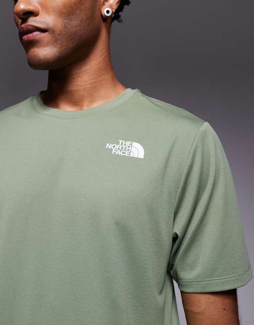 The North Face – Training 24/7 – T-Shirt in Grün mit Logo, 4 von 5