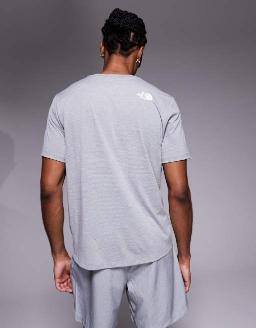 The North Face - Training 24/7 - T-shirt met logo in grijs, 4 van 5