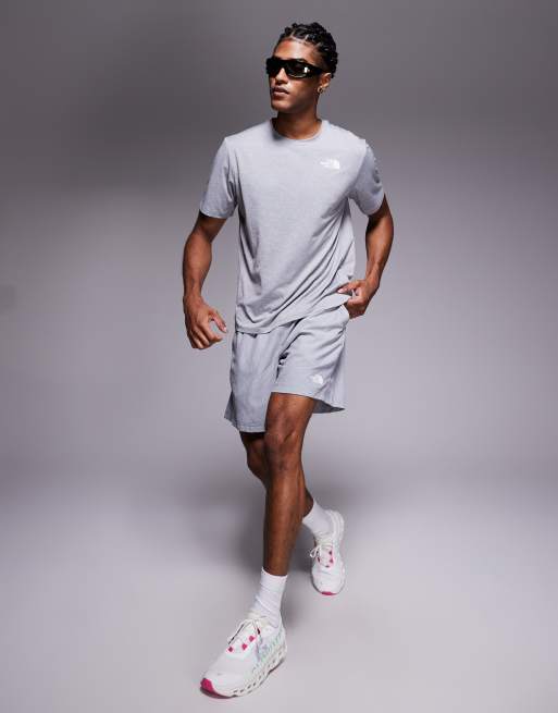 The North Face - Training 24/7 - T-shirt met logo in grijs, 5 van 5