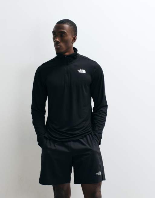 The North Face - Training 24/7 - Top met 1/4 rits en logo in zwart, 2 van 5