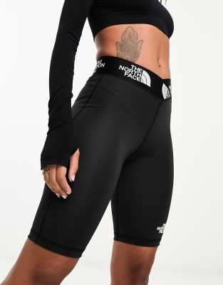 The North Face - Training Aracar - Legging-Shorts in Schwarz mit hohem Bund, exklusiv bei ASOS