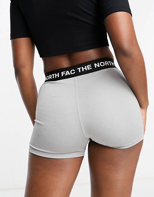 The North Face Training bootie shorts in grey | ASOS