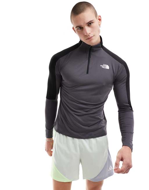 The North Face – Training – Czarny top z suwakiem pod szyją