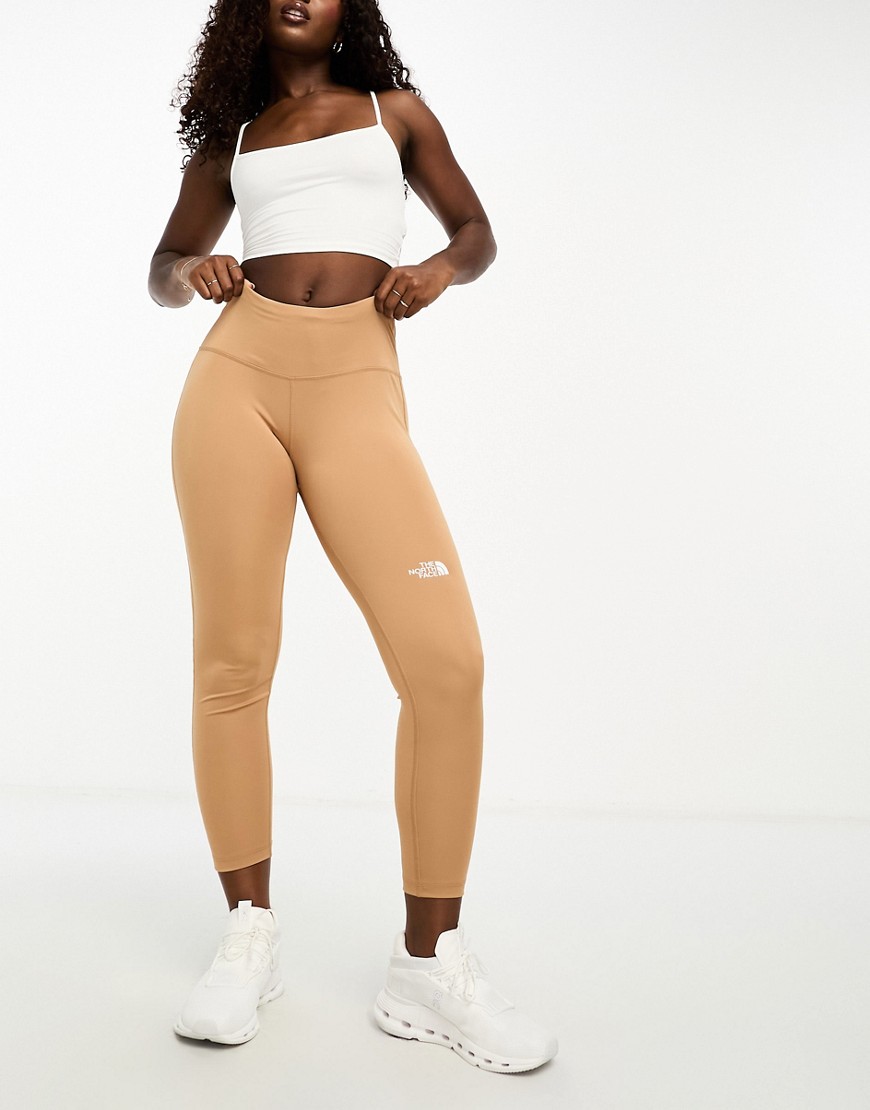 The North Face Training high waist performance leggings in grey | Compare |  Closer