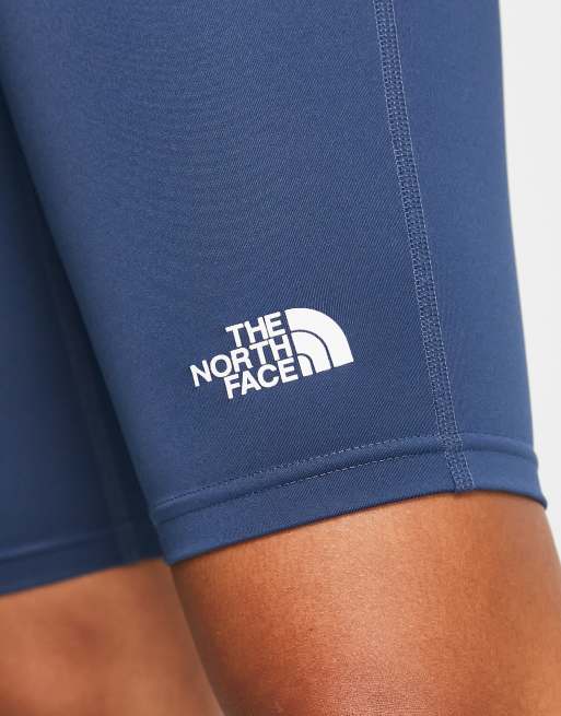 The North Face Training Flex high waist legging shorts in navy, 3 of 4