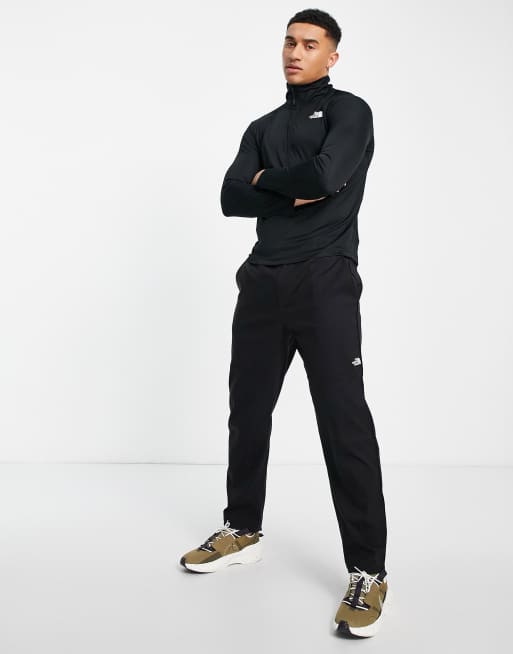 The North Face Training Flex II 1/4 zip long sleeve top in black