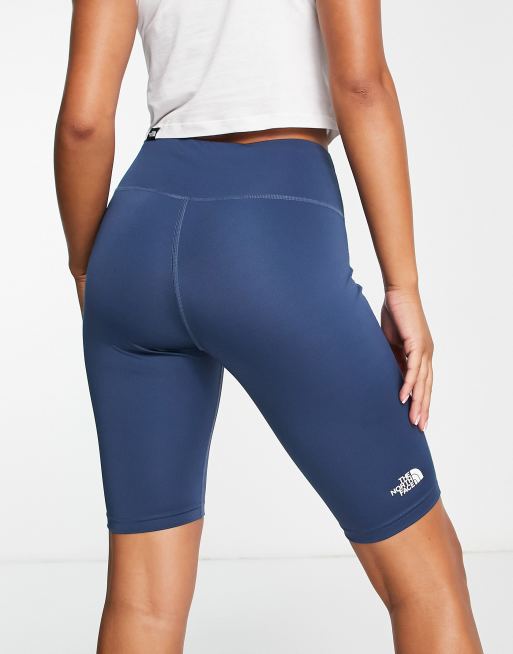 The North Face – Training Flex – Marinblå leggingshorts med hög midja, 2 av 4