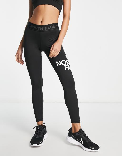 The North Face Training Flex Mid Rise leggings in black ASOS