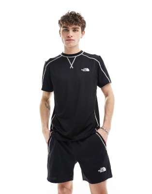 The North Face The North Face Training Hakuun contrast seam t-shirt in black