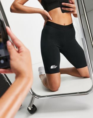 The North Face Training High Waist shorts in black