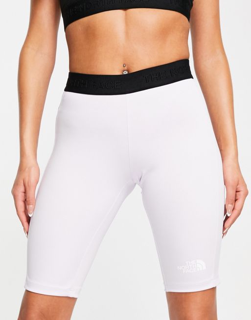 The North Face Training seamless high waist legging shorts in brown  Exclusive at ASOS
