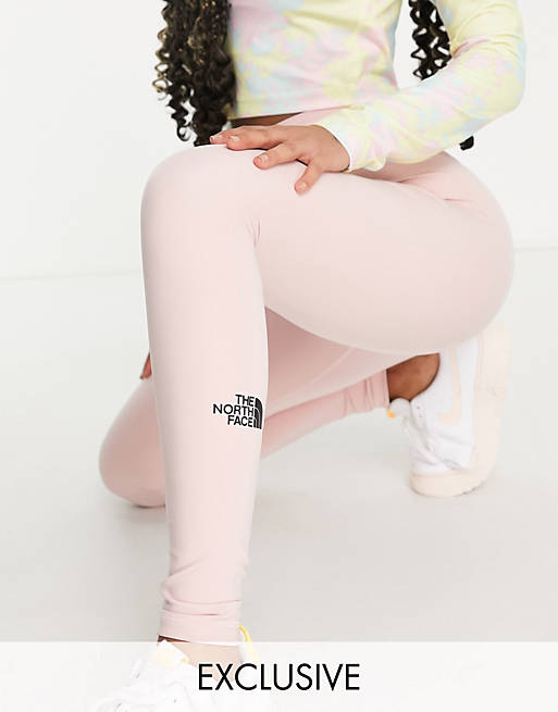 Trousers & Leggings The North Face Training High waisted leggings in pink Exclusive at  