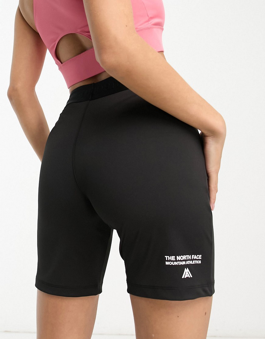 The North Face Training Mountain Athletic bootie shorts in black