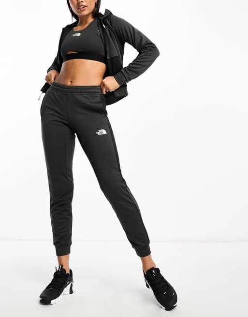 The north face tracksuit on sale black