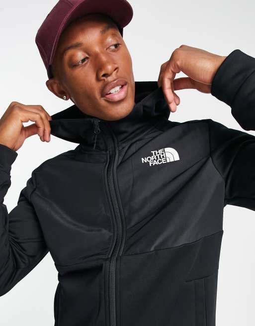 North face fleece outlet jacket full zip