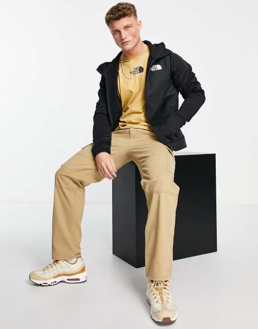 The North Face Training Mountain Athletic full zip fleece jacket in black, 3 of 4
