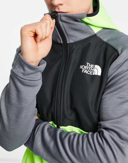 North face grey and best sale black tracksuit