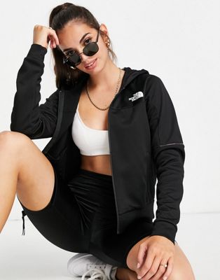 The North Face Training Mountain Athletic full zip hoodie in black  - ASOS Price Checker