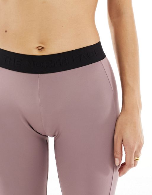 The North Face Training Mountain Athletic high waist leggings in purple