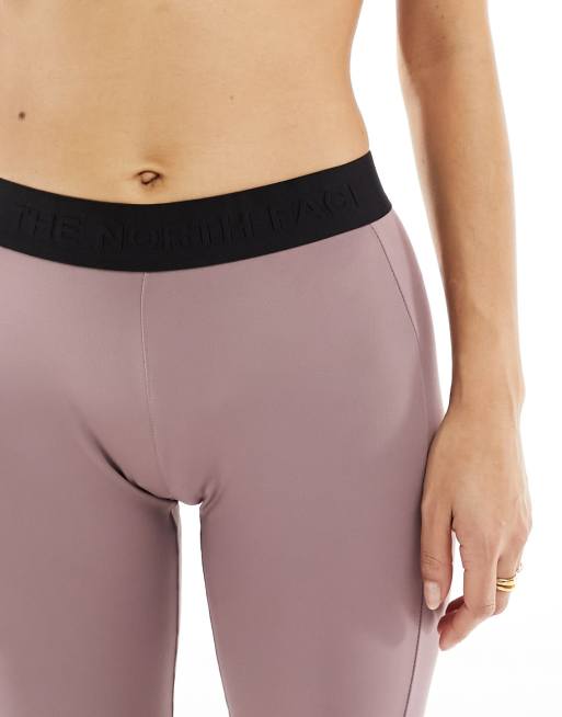 The North Face Training Mountain Athletic high waist legging shorts in grey, 5 of 5