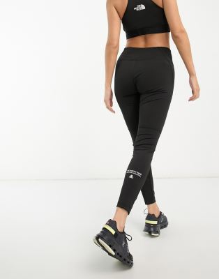 The North Face Interlock cotton leggings in black