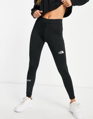 north face logo leggings