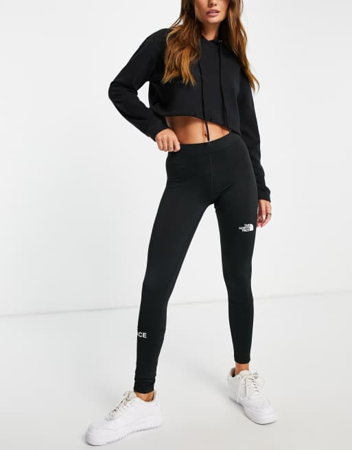 The North Face Training – Mountain Athletic – Leggings in Schwarz mit hohem  Bund