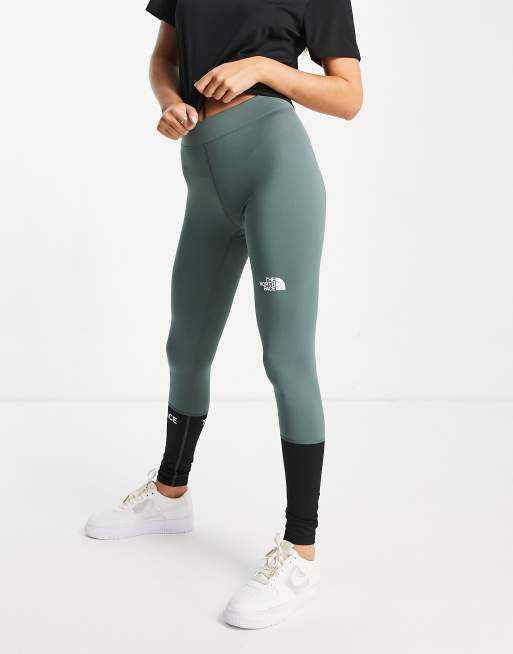 The North Face Training Mountain Athletic high waist leggings in green