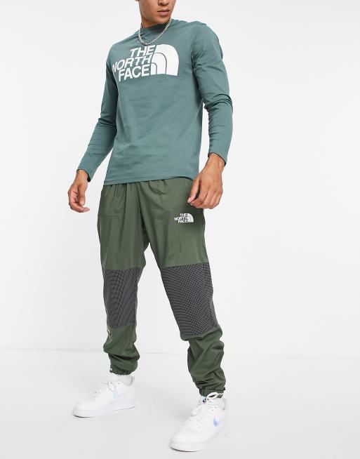 North face green on sale joggers