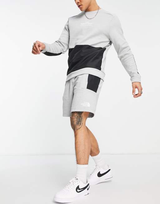 The North Face - Training Mountain Athletic - Lysegrå fleeceshorts, 3 af 4