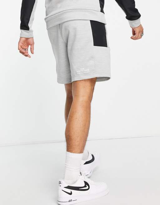 The North Face Training - Mountain Athletic - Short en polaire - Gris clair, 2 de 4