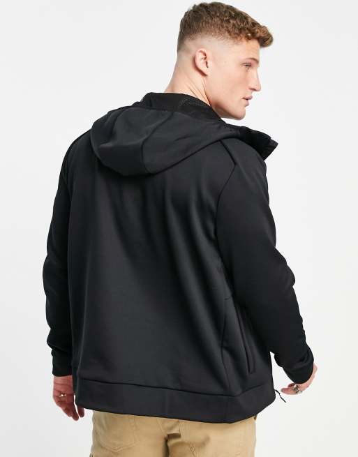 The North Face Training - Mountain Athletic - Sort jakke med lynlås i fleece, 4 af 4